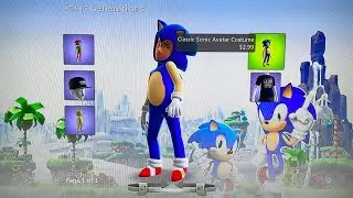 Sonic Free Riders   Avatar Gameplay Showcase