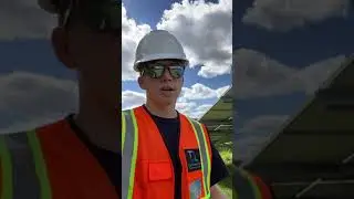 Measuring Wind Speed - Drone PV Inspection