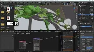 18 Material Shader Setup for Geometry Node in Blender