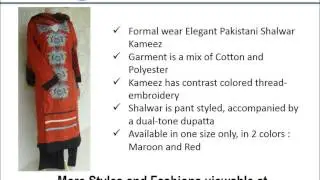 Shalwar Kameez Women Clothing Fashions
