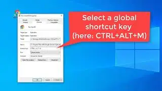 How to start RPA macros with global shortcuts on Windows