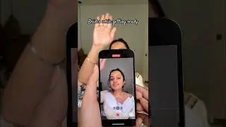 Indian brides while getting ready😂
