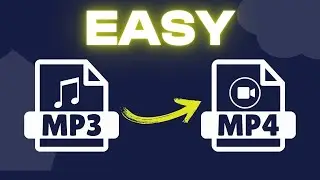 How to Easily Convert Audio File to Video File FOR FREE
