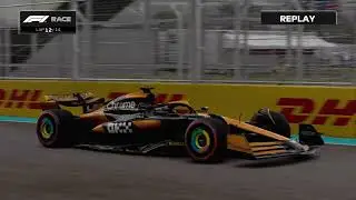 F1 24 Miami GP - Team McLaren wins!  #f12024
