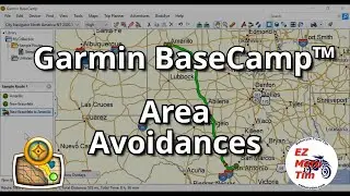 Garmin BaseCamp™ Areas to Avoid When Routing