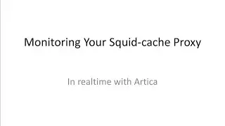 How to monitor squid cache & bandwidth in realtime