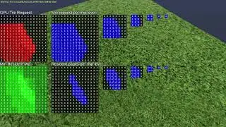 Sparse texture debug