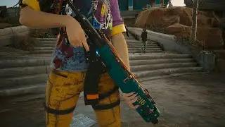 Cyberpunk2077 Best DLC weapon Kyubi x-mod2