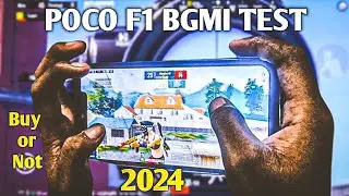 POCO F1 PERFORMANCE IN 2024 ⚡ || POCO F1 BGMI & PUBG HANDCAM TEST 🔥