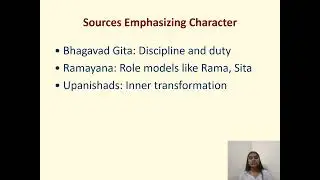 Character: Scope and Importance in Indian knowledge system IKS
