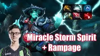OG.Miracle - plays Storm Spirit | Highlights + Rampage