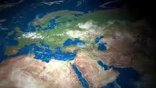 4k Earth Map Animation Free HD Video Clip/ No copyright