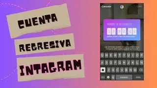 Como Colocar CUENTA REGRESIVA en Historias de Instagram