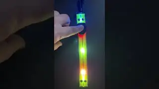 Led браслет безопасности Желтый