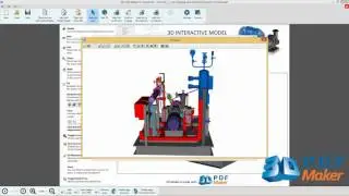 3D PDF Maker Tutorial 7.  Modify and Enhance 3D Model Preview
