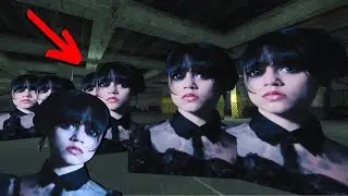 Trying to escape from Wednesday Nextbot horde in Gmod