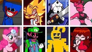 Playtime but Every Turn a Different Character Sings 🧡 (FNF Playtime but Everyone Sings It)