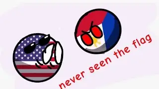 never been the flag of philippines countryballs