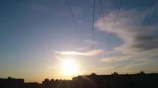 Футаж для монтажа (Восход, Город) [Footage for installation (Sunrise, City)] FULL HD 1080