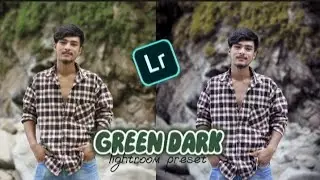 vintage green dark || vintage photo edit in lightroom || lightroom presets || vintage edit ||