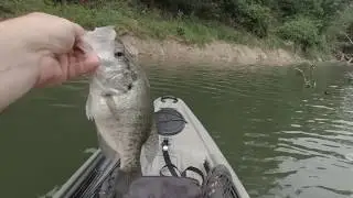 Crappie Fishing Middle Bosque, Waco Texas & Testing new kayak