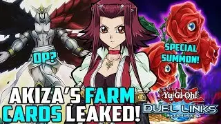 [Yu-Gi-Oh! Duel Links] AKIZA / AKI'S FARMABLE CARDS LEAKED! ROSARIA, DARK VERGER, REVIVAL ROSE!