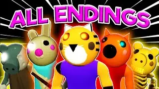 ESCAPING ALL PIGGY CHAPTERS.. (CHAPTER 1-7 ENDING)