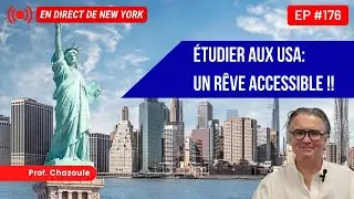 Étudier aux USA: un rêve accessible  !!! New York ! Prof. Chazoule, MBA, LLM, USA