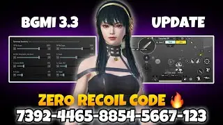 iPhone 8😍 New Best Sensitivity🔥/ iPhone 8 Zero Recoil Sensitivity for Pubg/Bgmi
