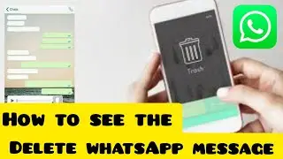 how to see a delete whatsApp message and explain about yoWhatsApp 💗