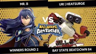 Bay State Beatdown 84 - Mr. B (Lucina) vs URI | Heatsurge (ROB) - Winners Round 2