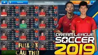 CTM | Cách để có đội hình full 23 cầu thủ Việt Nam trong Dream League Soccer 2020