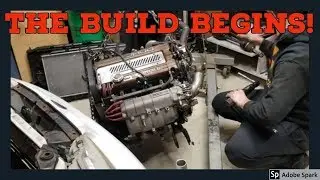 Pulling Trashpanda DSM's engine out