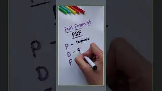 What is full form of PDF? 