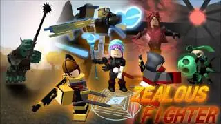 [Old] Zealous Fighter in-game clip (2017/12/16) [Roblox Games Design/Demonstration]