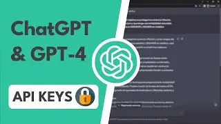Cómo conseguir y usar API Keys de OpenAI🔥 para ChatGPT & GPT-4 ✅