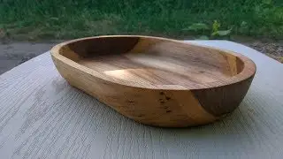 How to make a plate of wood