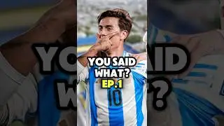 Dybala STEALS Argentina’s #10 Jersey FROM MESSI😳