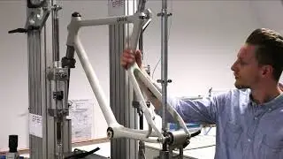 Urwahn Bikes - Behind the scenes - Heavy strength & safety test of the innovative steel frame