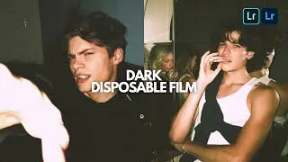 Dark Disposable Camera Effect 📸 Lightroom Mobile Presets Free DNG