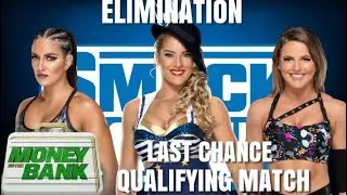 Lacey Evans vs. Sonya Deville vs. Candice Lerae || Money in the Bank Qualifying Match || Smackdown