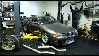 Giving an R32 GTR (RB26) the exhaust it deserves