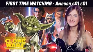 Star Wars: The Clone Wars REACTION - Ambush S01 E01 | First Time Watching