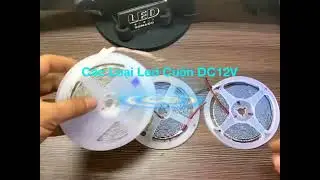 Mô tả chi tiết các loại led cuộn 5 mét 12V thịnh hành nhất năm 2022