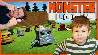 Bloklar Canavara Dönüşüp Vefa'ya Saldırdı! (Minecraft)