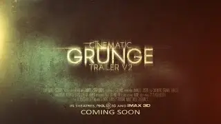 Cinematic Grunge Trailer AFTER EFFECTS Template Videohive 32228100