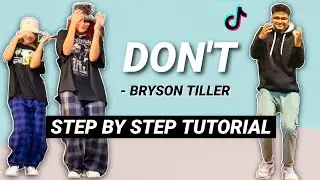 Bryson Tiller - Don't (Sped Up) *EASY TIKTOK TUTORIAL* dc 