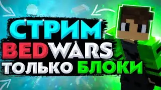 МОГУ ЗАКУПАТЬ ТОЛЬКО БЛОКИ! | BEDWARS СТРИМ | ЧЕЛЛЕНДЖ | Mineblaze | Dexland | Masedworld