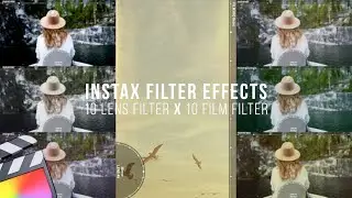 FREE INSTAX Filter Effects for Final Cut Pro | TIP311. 무료 파이널컷 인스탁스 필터 효과 공유