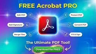 Download Adobe Acrobat PRO For Free On PC & MAC